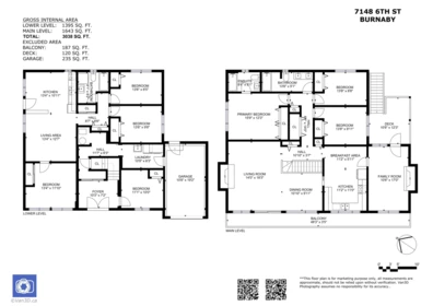 Hallway Photo of 7148 6th Street, Burnaby, BC