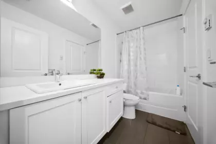Powder Room Photo of 608 13623 81a Avenue, Surrey, BC
