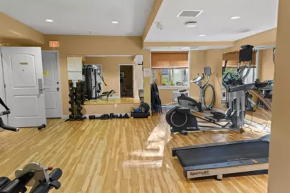 Fitness Center Photo Near 301 11887 Burnett Street, Maple Ridge, BC