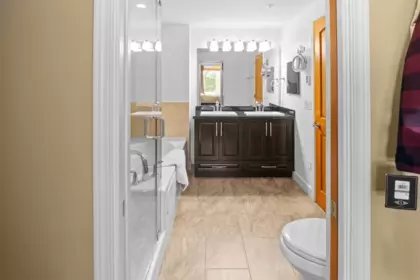 Powder Room Photo of 301 11887 Burnett Street, Maple Ridge, BC