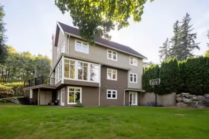 Aerial View of 17015 105a Avenue, Surrey, BC