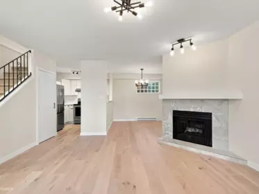 Dining Area Photo of 203 3787 Pender Street, Burnaby, BC