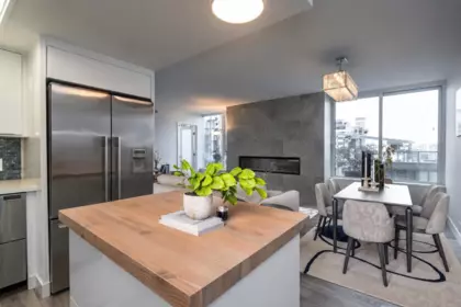 Kitchen Photo of 2508 788 Hamilton Street, Vancouver, BC