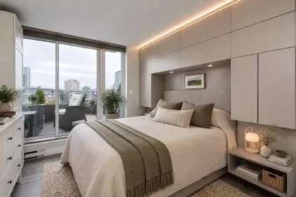 Primary Bedroom Photo of 2508 788 Hamilton Street, Vancouver, BC