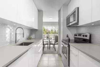 Kitchen Island Photo of 306 7431 Blundell Road, Richmond, BC