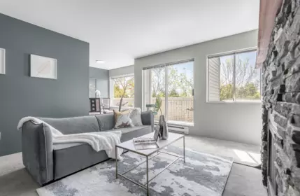 Living Room Photo of 306 7431 Blundell Road, Richmond, BC
