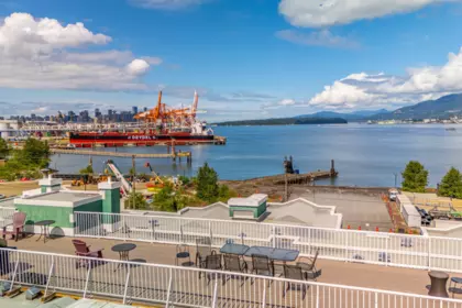 Outdoor Deck Photo of 408 2211 Wall Street, Vancouver, BC