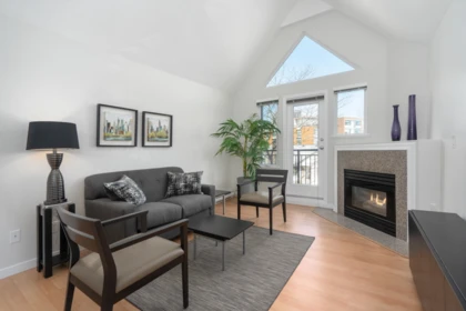 Living Room Photo of 301 1928 E 11th Avenue, Vancouver, BC