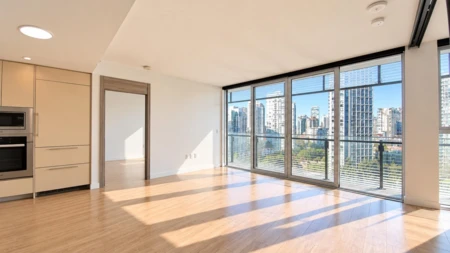 Dining Area Photo of 1501 89 Nelson Street, Vancouver, BC