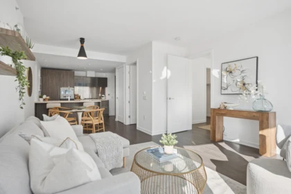 Family Room Photo of 606 1661 Ontario Street, Vancouver, BC