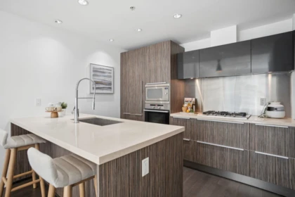 Kitchen Photo of 606 1661 Ontario Street, Vancouver, BC