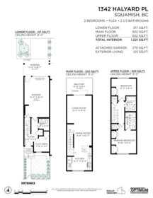 Playground / Recreational Area Near 1342 Halyard Place, Squamish, BC