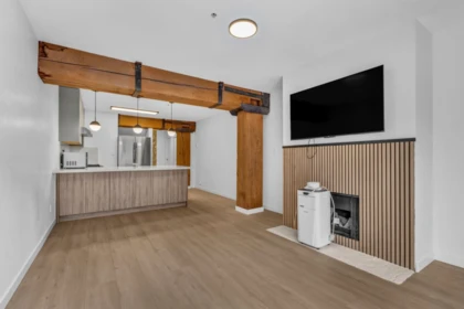 Living Room Photo of 402 1178 Hamilton Street, Vancouver, BC