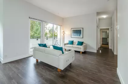 Living Room Photo of 401 2362 Whyte Avenue, Port Coquitlam, BC