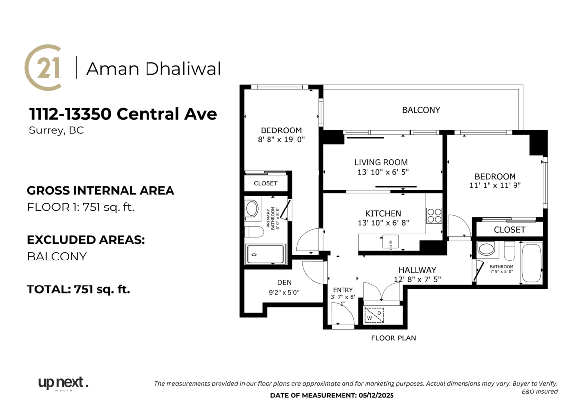 Loft / Bonus Room Photo of 1112 13350 Central Avenue, Surrey, BC