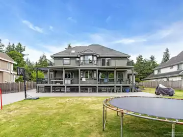 Aerial View of 5733 136b Street, Surrey, BC