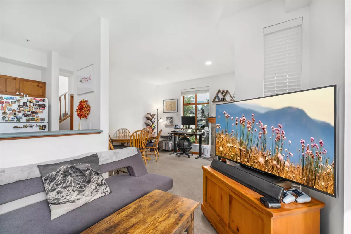 Living Room Photo of 3 4355 Northlands Boulevard, Whistler, BC