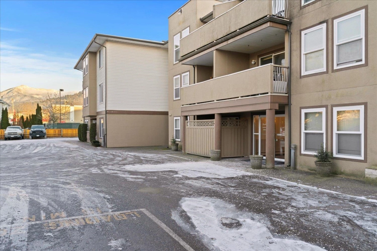 Exterior Rear Photo of 208 45702 Watson Road, Chilliwack, BC