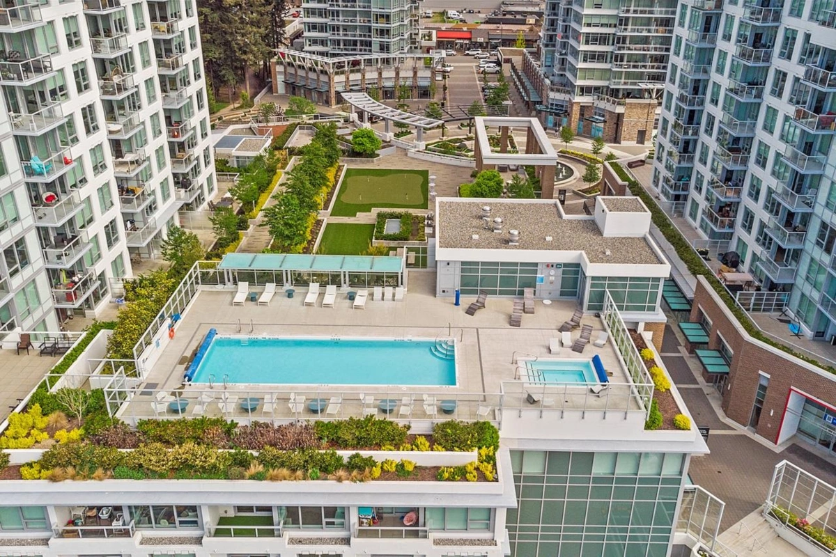 Laundry Room Photo of 905 1473 Johnston Road, White Rock, BC