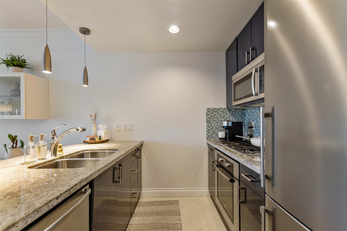 Dining Area Photo of 603 172 Victory Ship Way, North Vancouver, BC