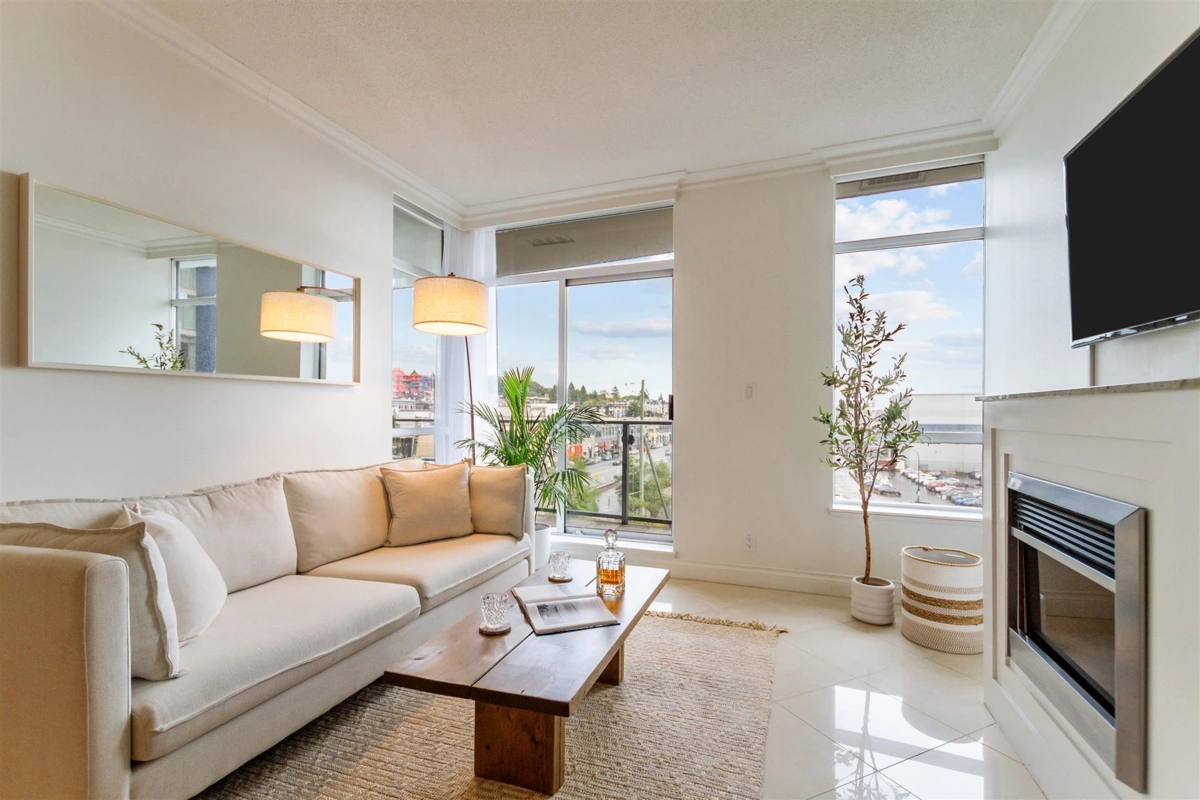 Exterior Front Photo of 603 172 Victory Ship Way, North Vancouver, BC