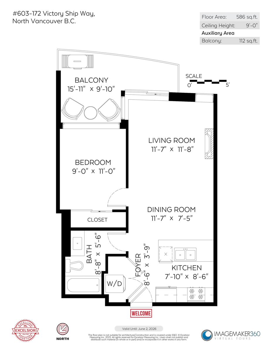 Loft / Bonus Room Photo of 603 172 Victory Ship Way, North Vancouver, BC