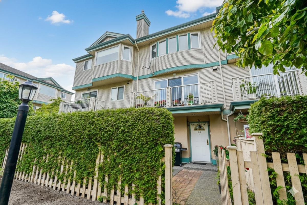 Exterior Rear Photo of 44 22800 Windsor Court, Richmond, BC