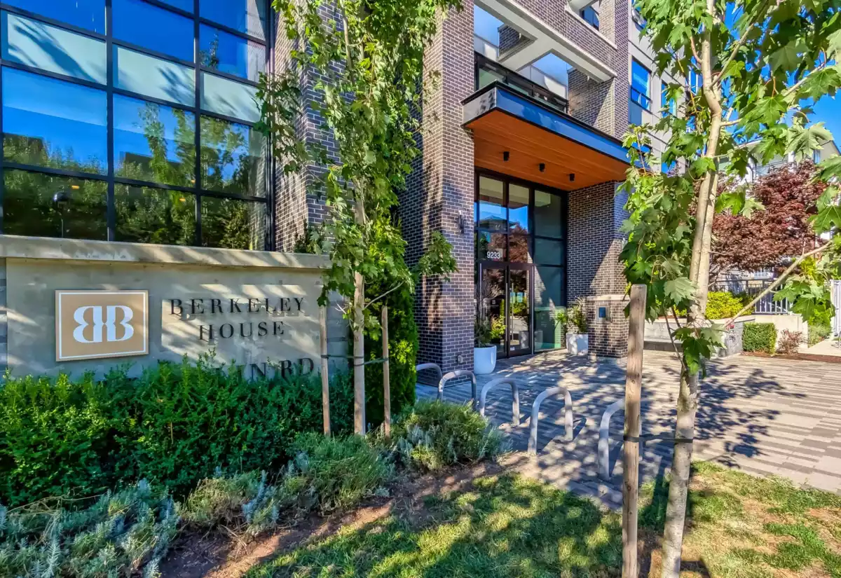 Backyard Photo of 109 9233 Odlin Road, Richmond, BC