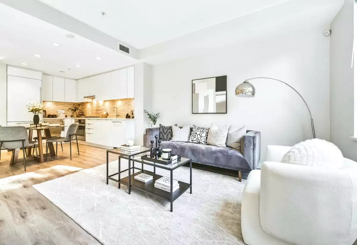 Dining Area Photo of 109 9233 Odlin Road, Richmond, BC
