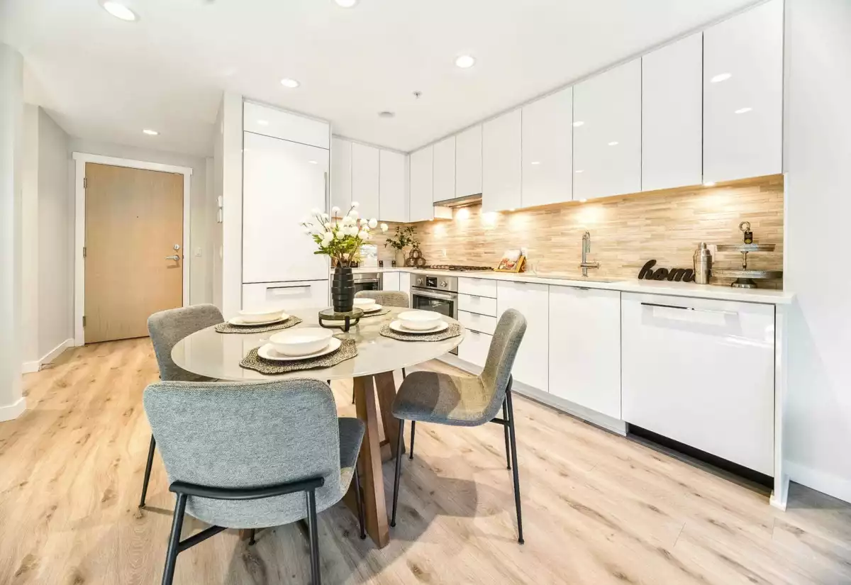 Kitchen Photo of 109 9233 Odlin Road, Richmond, BC