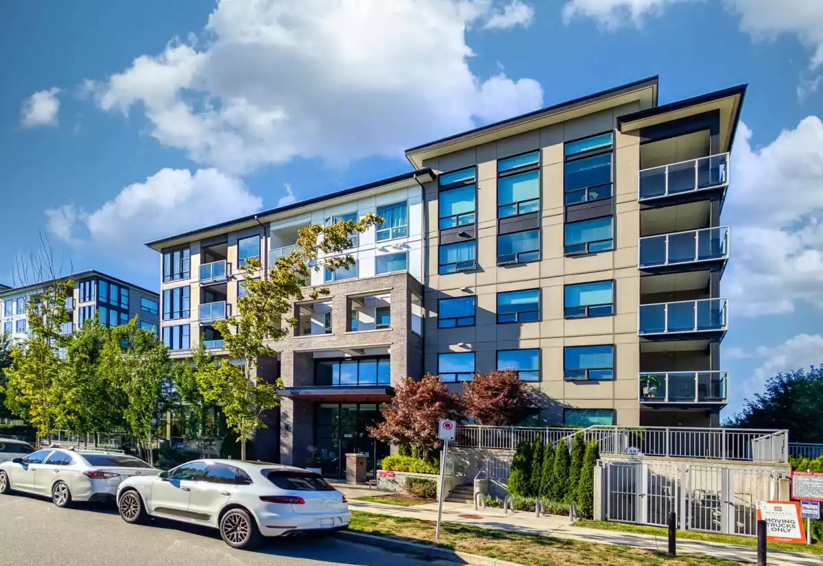 Outdoor Deck Photo of 109 9233 Odlin Road, Richmond, BC