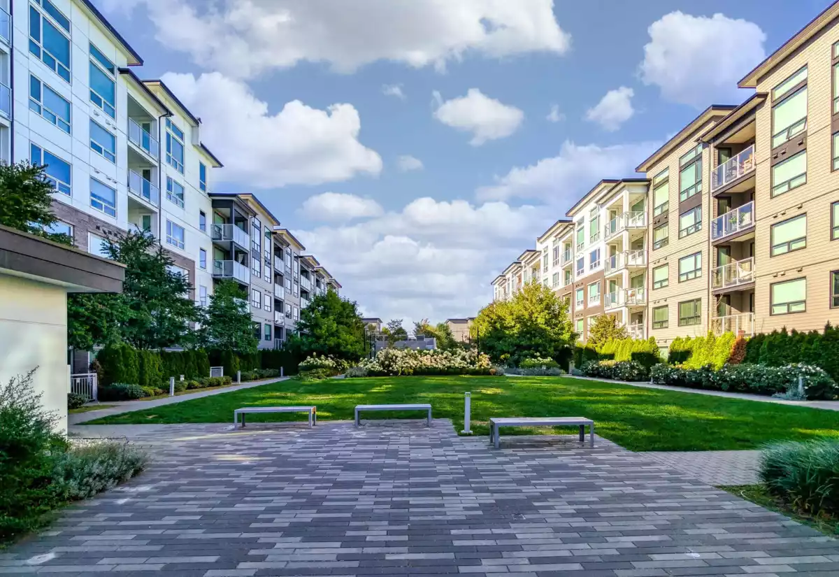 Swimming Pool Photo of 109 9233 Odlin Road, Richmond, BC