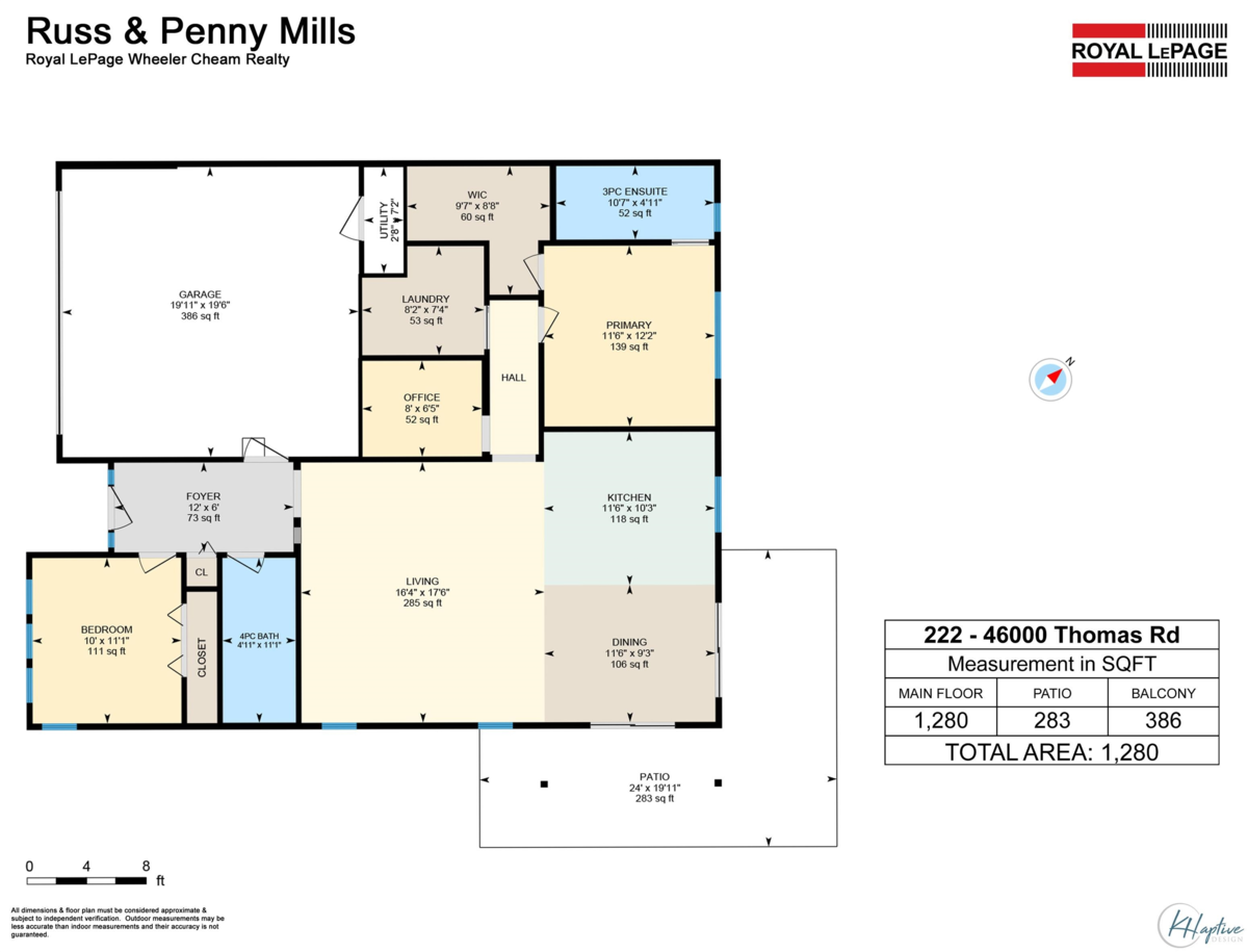 Primary Bedroom Photo of 222 46000 Thomas Road, Chilliwack, BC
