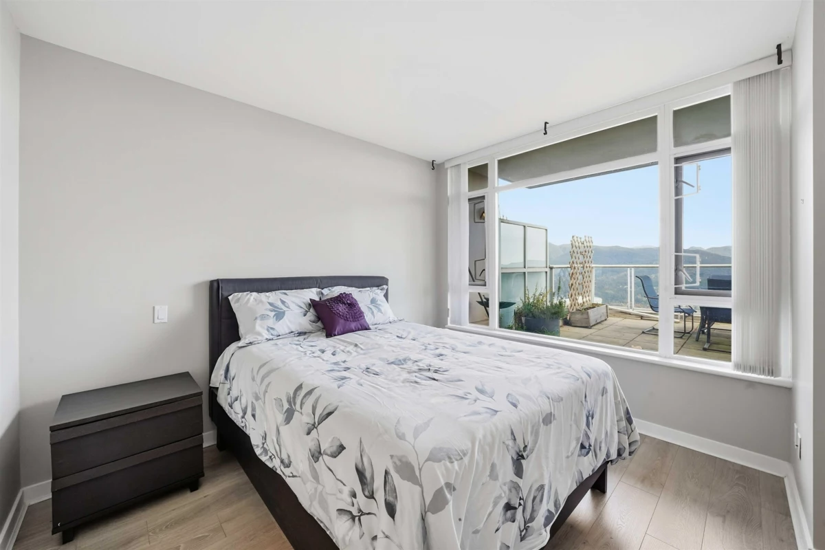 Bedroom 2 Photo of 1107 9266 University Crescent, Burnaby, BC