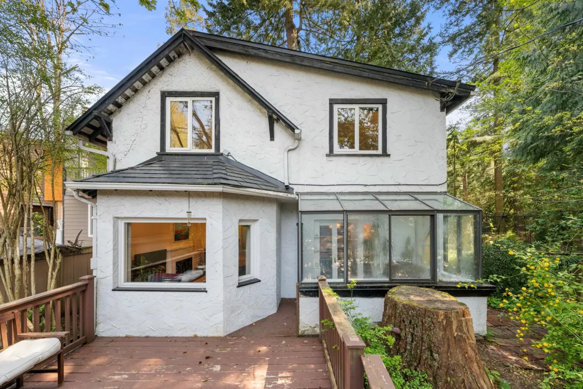 Exterior Rear Photo of 2052 Capilano Road, North Vancouver, BC