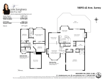 Staircase Photo of 18592 62 Avenue, Surrey, BC