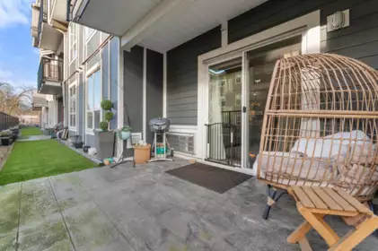 Backyard Photo of 104 45630 Spadina Avenue, Chilliwack, BC