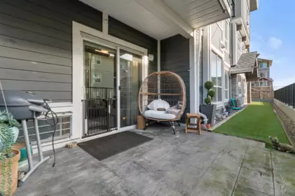 Outdoor Deck Photo of 104 45630 Spadina Avenue, Chilliwack, BC