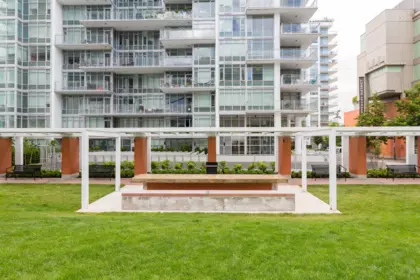 Outdoor Deck Photo of 501 258 Nelson's Court, New Westminster, BC