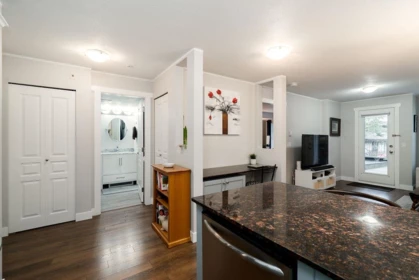 Basement Recreation Room Photo of 111 1969 Westminster Avenue, Port Coquitlam, BC