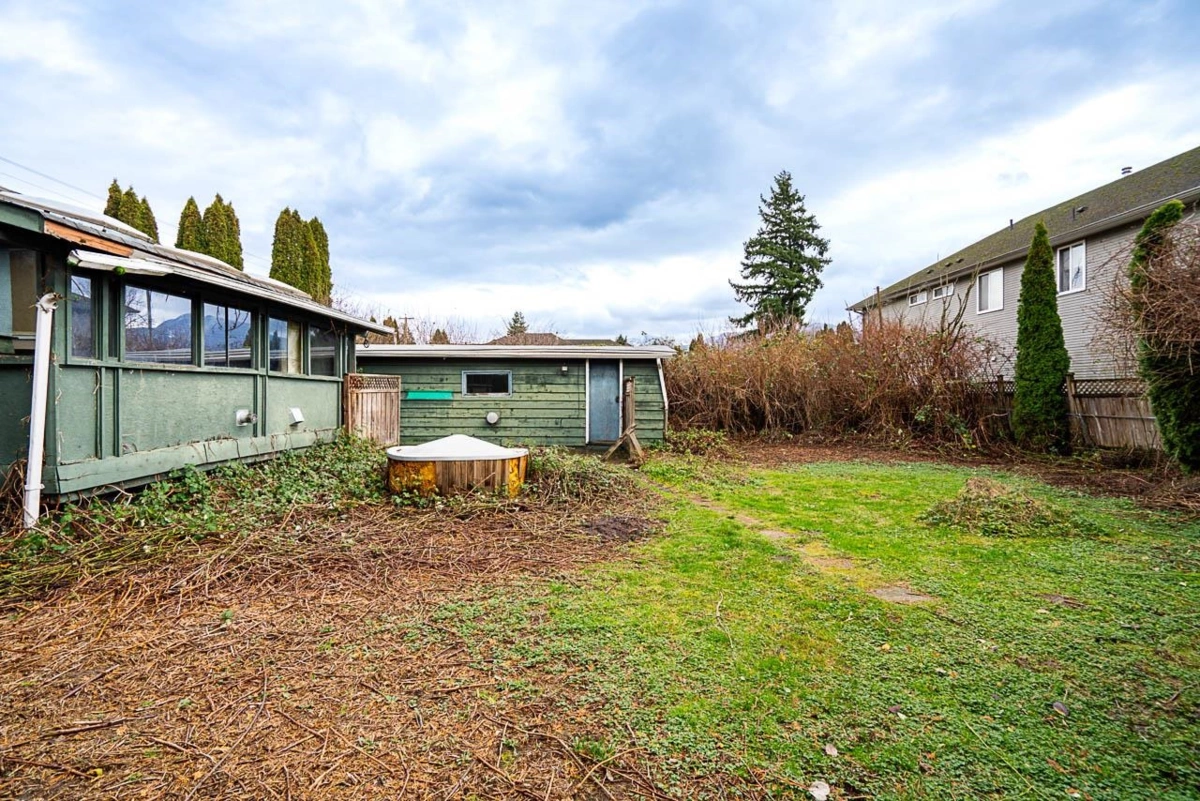 Aerial View of 46782 First Avenue, Chilliwack, BC
