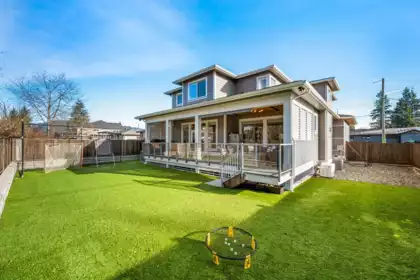 Exterior Rear Photo of 814 Levis Street, Coquitlam, BC