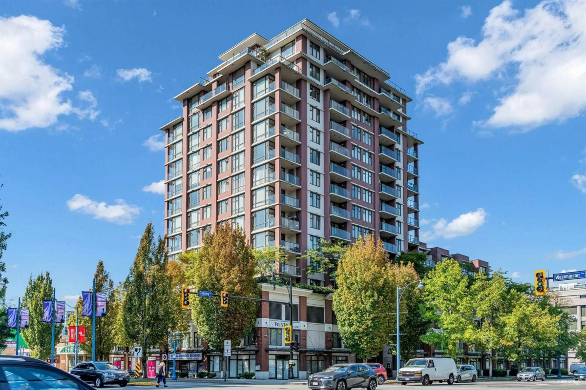 Exterior Rear Photo of 902 5933 Cooney Road, Richmond, BC