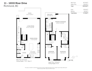 Loft / Bonus Room Photo of 11 10333 River Drive, Richmond, BC