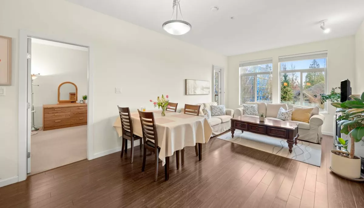 Living Room Photo of 309 15388 101 Avenue, Surrey, BC