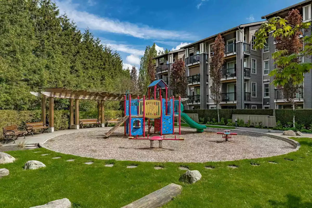 Backyard Photo of 214 5655 210a Street, Langley, BC