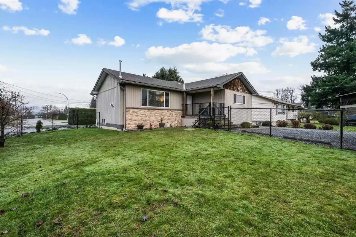 Aerial View of 45291 Haig Drive, Chilliwack, BC