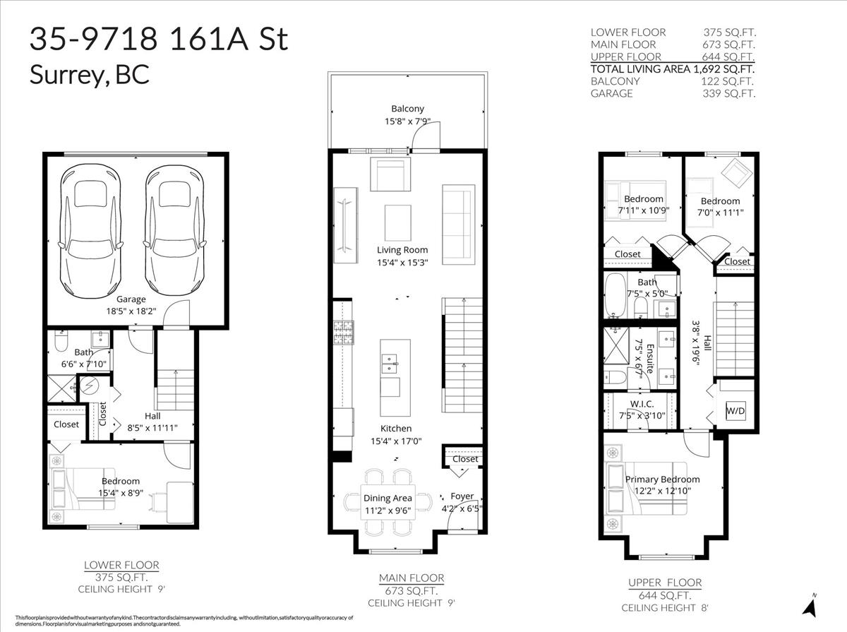 Outdoor Deck Photo of 35 9718 161a Street, Surrey, BC