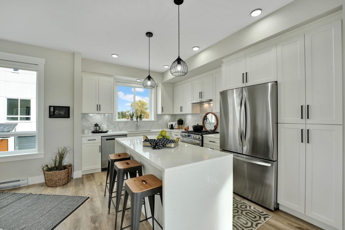 Exterior Rear Photo of 22 17155 79a Avenue, Surrey, BC