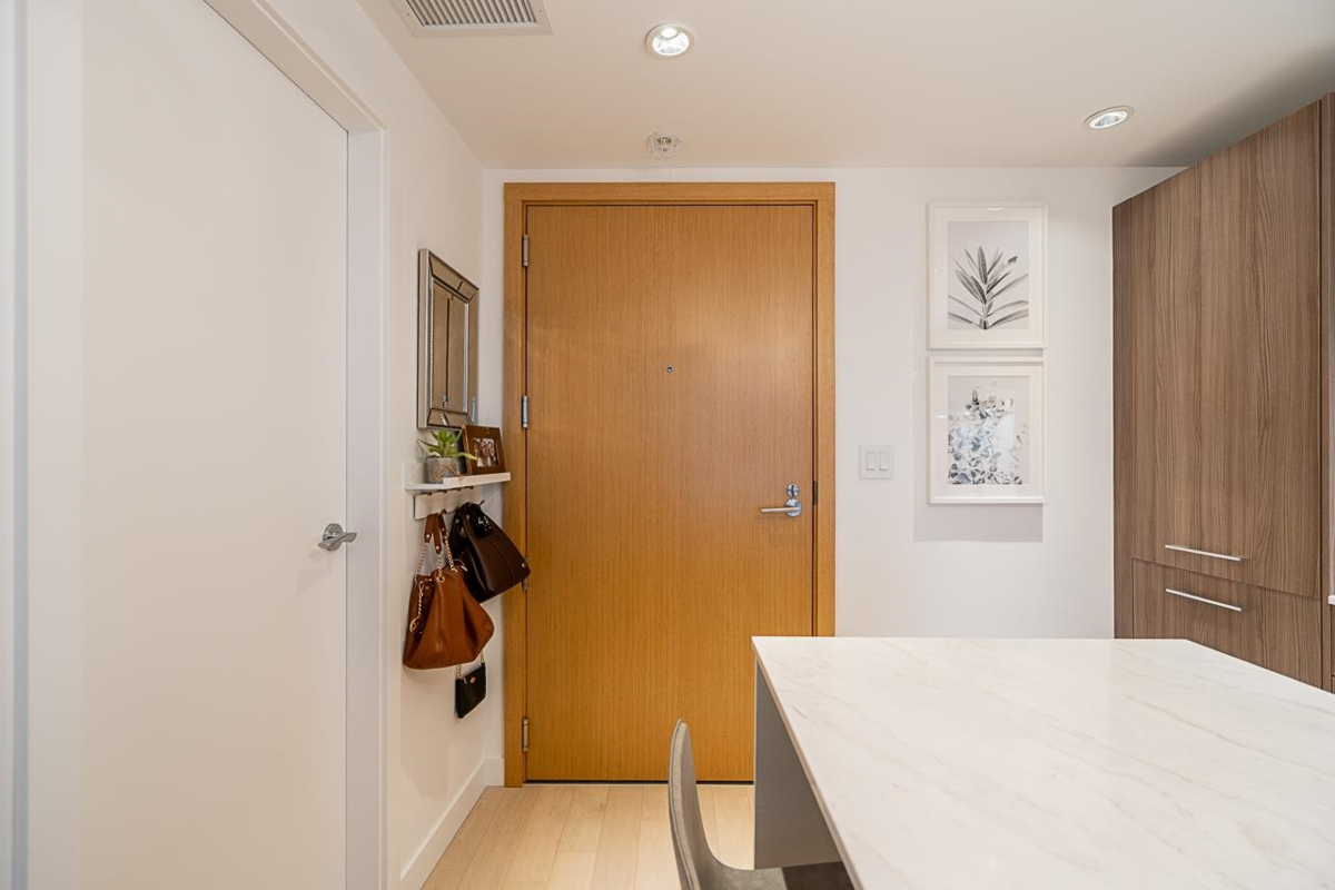 Living Room Photo of 1106 4638 Gladstone Street, Vancouver, BC